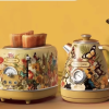 Gorgeous Vintage print   kettle  1.8l. plus  matching toaster stove [free grill]   {A favourite for Collectors or a gift item}