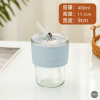 Transparent cup body + lid + s-301—400ml