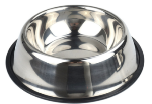 Stainless Steel Dog Bowl Cat Bowl Non-Slip Large Dog Food Bowl Dog Bowl Stainless Steel Pet Bowl  15cm-Natural Dog Bowl