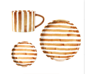 Medieval brown striped Cup dis-200ML