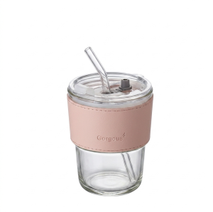 fg Transparent cup body + lid + s-301—400ml